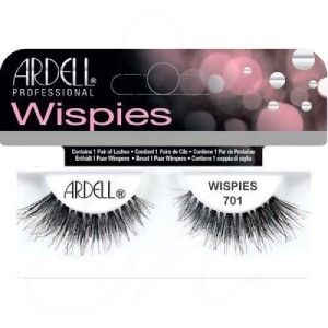 ARDELL/PESTAAS WISPIES 701 NEGRAS CON ADHESIVO/65700A