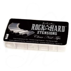 ARN ROCK HARD NAIL XTENSIONS-CLEAR 500PC 02441