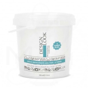 DESING LOOK DECOLORAC PLEX AZUL 8 TONOS 500GR
