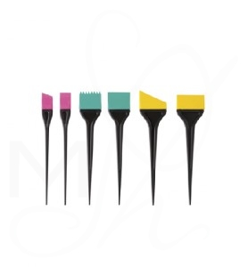 SET PALETINAS SILICONA COLORES (6unids)/BIFULL